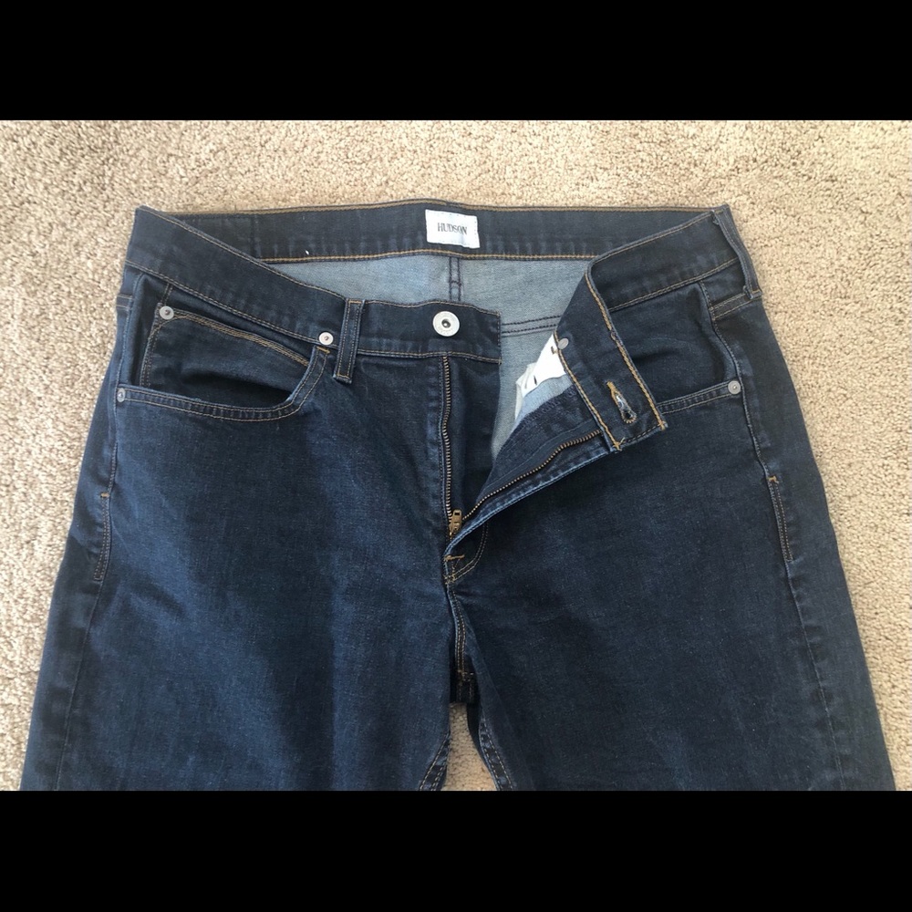 Hudson Ethan 5 pocket straight jeans 36x32